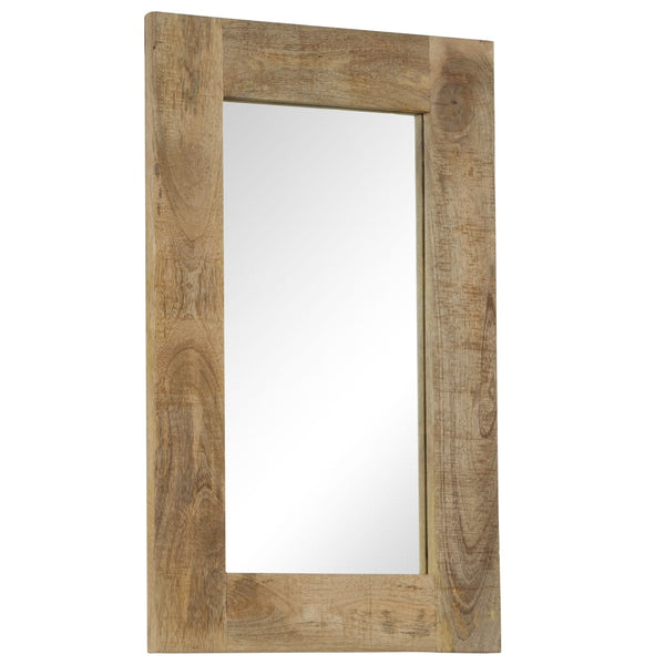 vidaXL Solid Mango Wood Mirror 50 x 80 cm