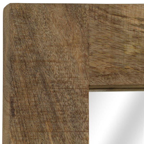 vidaXL Solid Mango Wood Mirror 50 x 80 cm