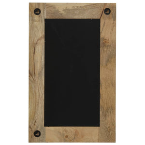 vidaXL Solid Mango Wood Mirror 50 x 80 cm