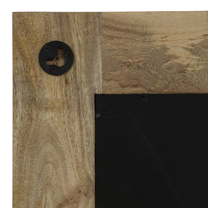 vidaXL Solid Mango Wood Mirror 50 x 80 cm