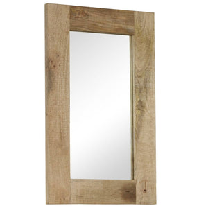 vidaXL Solid Mango Wood Mirror 50 x 80 cm