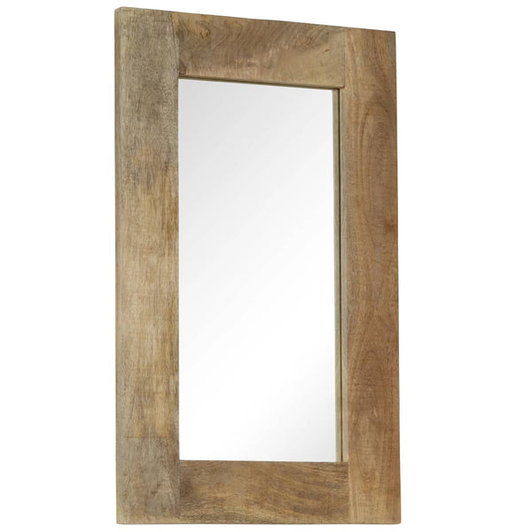 vidaXL Solid Mango Wood Mirror 50 x 80 cm