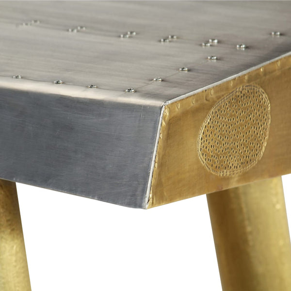 vidaXL Aviator-Style Desk 120x60x76 cm