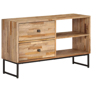 vidaXL TV Cabinet Recycled Teak 90x30x55 cm