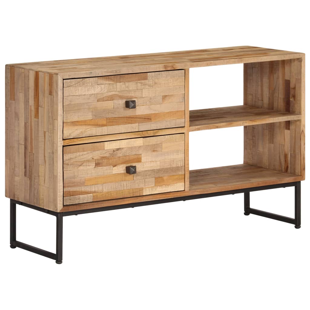 vidaXL TV Cabinet Recycled Teak 90x30x55 cm