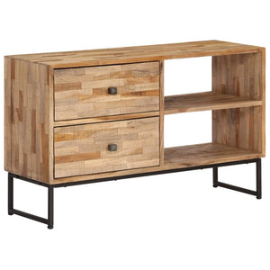 vidaXL TV Cabinet Recycled Teak 90x30x55 cm