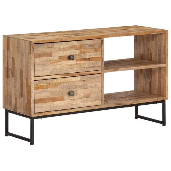 vidaXL TV Cabinet Recycled Teak 90x30x55 cm