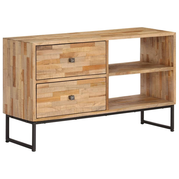 vidaXL TV Cabinet Recycled Teak 90x30x55 cm