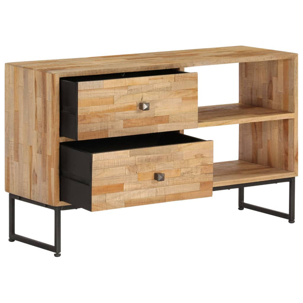 vidaXL TV Cabinet Recycled Teak 90x30x55 cm