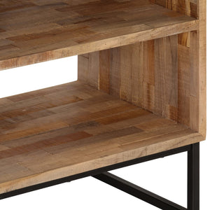 vidaXL TV Cabinet Recycled Teak 90x30x55 cm