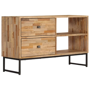 vidaXL TV Cabinet Recycled Teak 90x30x55 cm