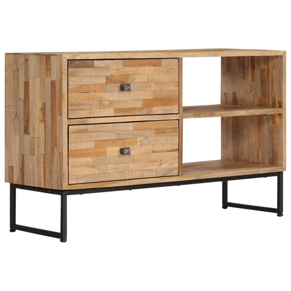 vidaXL TV Cabinet Recycled Teak 90x30x55 cm