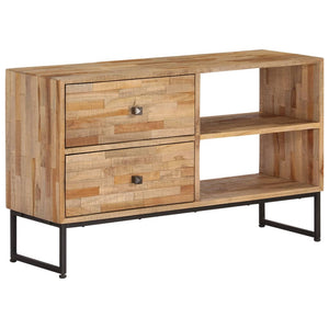 vidaXL TV Cabinet Recycled Teak 90x30x55 cm