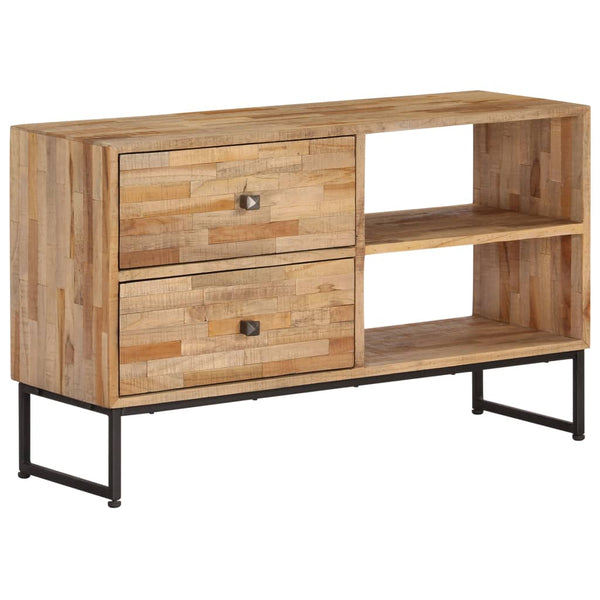 vidaXL TV Cabinet Recycled Teak 90x30x55 cm