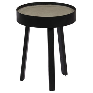 vidaXL Coffee Table with Concrete Top 40x55 cm