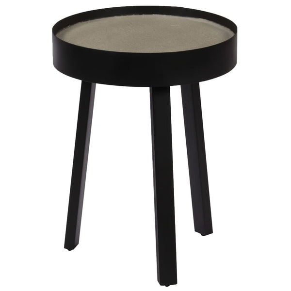 vidaXL Coffee Table with Concrete Top 40x55 cm