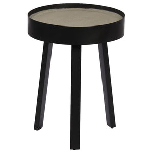 vidaXL Coffee Table with Concrete Top 40x55 cm