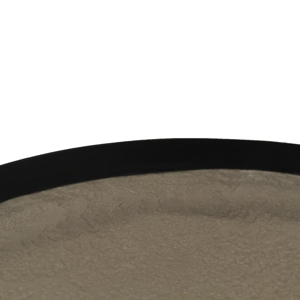 vidaXL Coffee Table with Concrete Top 40x55 cm