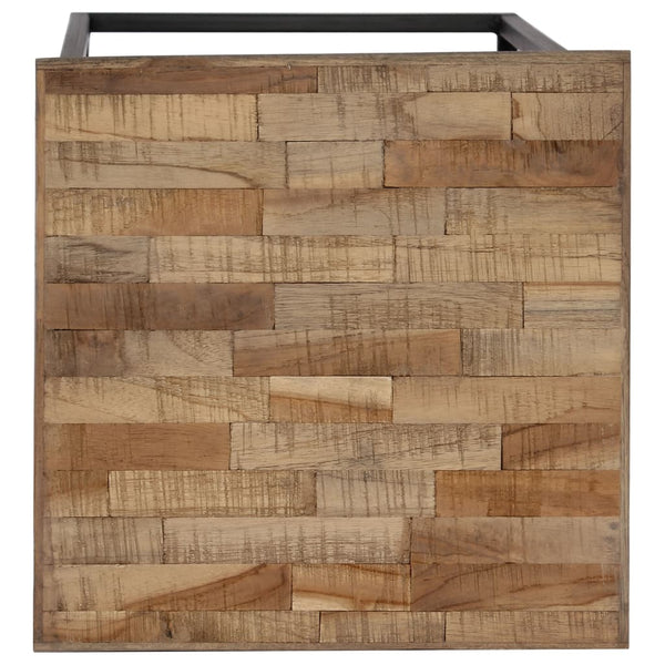 vidaXL 3-Piece Side Table Set Recycled Teak