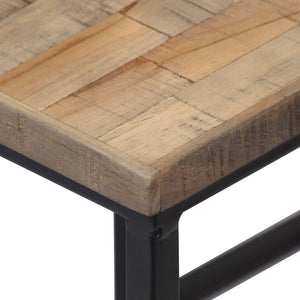 vidaXL 3-Piece Side Table Set Recycled Teak