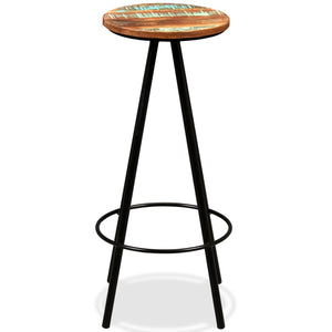 vidaXL 3-Piece Bar Set Solid Acacia and Reclaimed Wood