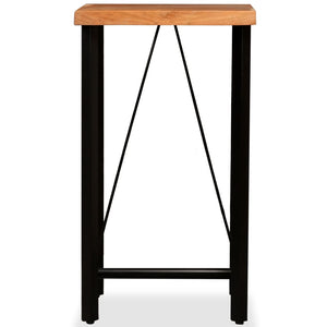 vidaXL 3-Piece Bar Set Solid Acacia and Reclaimed Wood