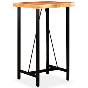 vidaXL 3-Piece Bar Set Solid Acacia and Reclaimed Wood