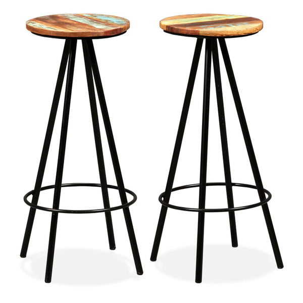 vidaXL 3-Piece Bar Set Solid Acacia and Reclaimed Wood