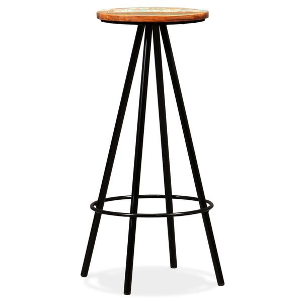 vidaXL 5-piece Solid Reclaimed Wood Bar Set