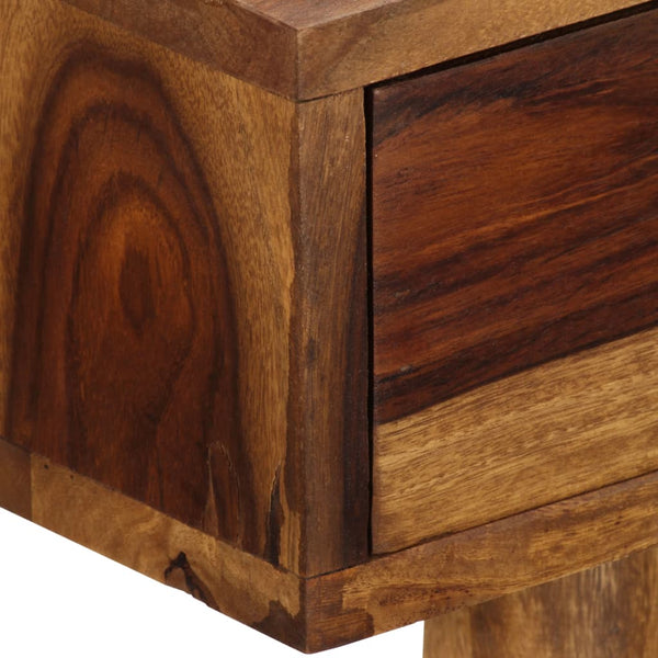 vidaXL Desk 110 x 55 x 76 cm Solid Acacia Wood