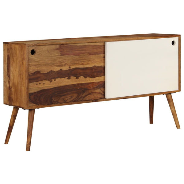 vidaXL Sideboard Solid Acacia Wood 118x30x66 cm