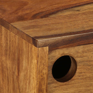 vidaXL Sideboard Solid Acacia Wood 118x30x66 cm