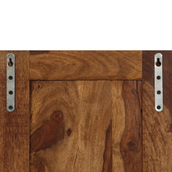 vidaXL Wall-mounted Coat Racks 2 pcs. Solid Acacia Wood