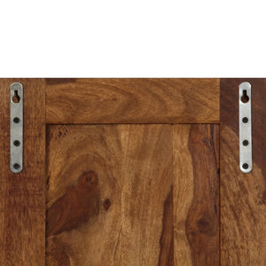 vidaXL Wall-mounted Coat Racks 2 pcs. Solid Acacia Wood