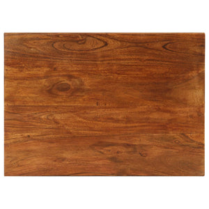 vidaXL 3-Piece Nesting Table Set Solid Acacia Wood 50x35x50 cm Brown