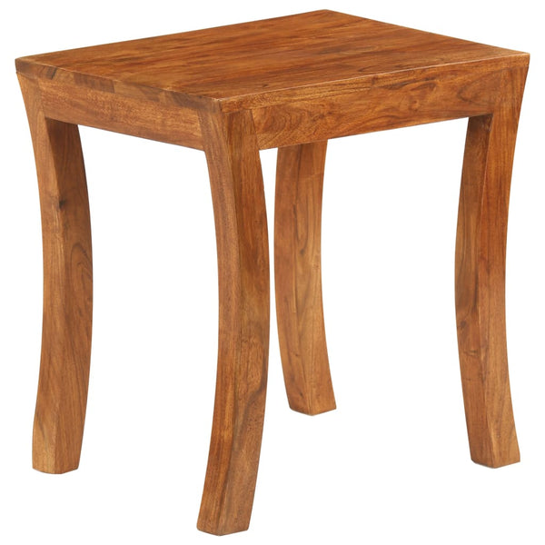 vidaXL 3-Piece Nesting Table Set Solid Acacia Wood 50x35x50 cm Brown