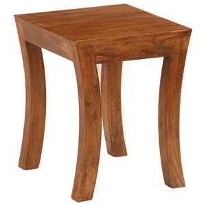 vidaXL 3-Piece Nesting Table Set Solid Acacia Wood 50x35x50 cm Brown