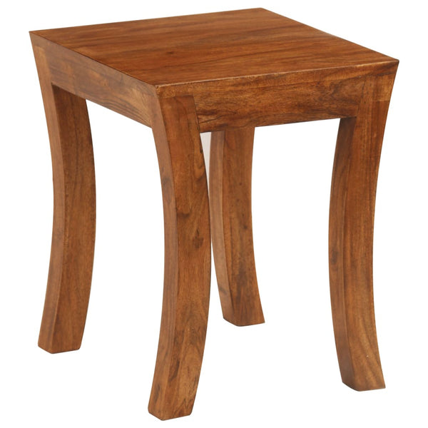 vidaXL 3-Piece Nesting Table Set Solid Acacia Wood 50x35x50 cm Brown