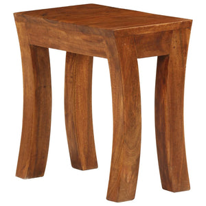 vidaXL 3-Piece Nesting Table Set Solid Acacia Wood 50x35x50 cm Brown