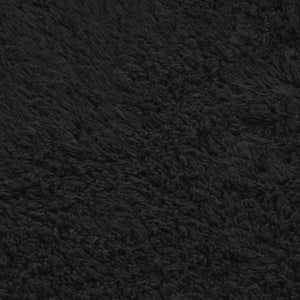 vidaXL 3-Piece Fabric Bath Mat Set Anthracite