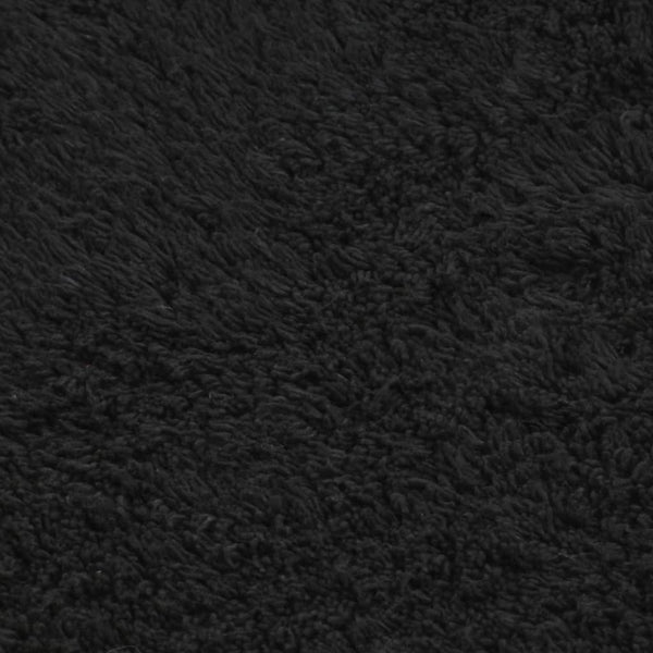 vidaXL Bath Mat Set 2-pc. Fabric Anthracite