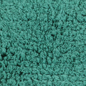 vidaXL 2-Piece Fabric Bath Mat Set Turquoise
