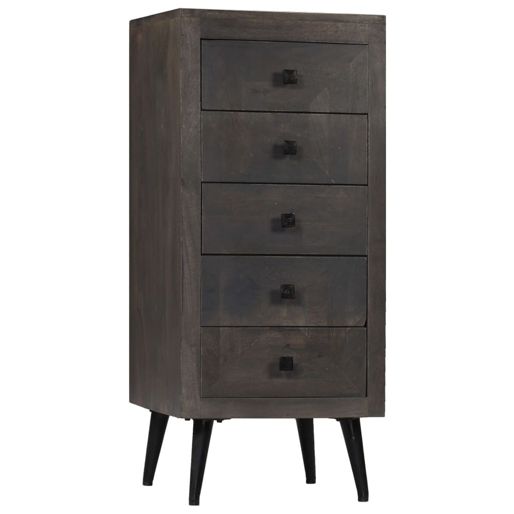 vidaXL Solid Mango Wood Sideboard 40x40x91 cm