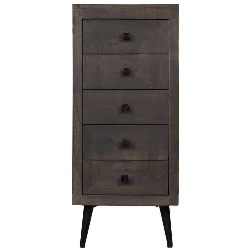 vidaXL Solid Mango Wood Sideboard 40x40x91 cm