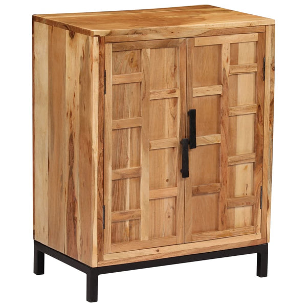 vidaXL Sideboard Solid Acacia Wood 60x35x76 cm Brown