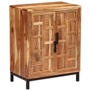 vidaXL Sideboard Solid Acacia Wood 60x35x76 cm Brown