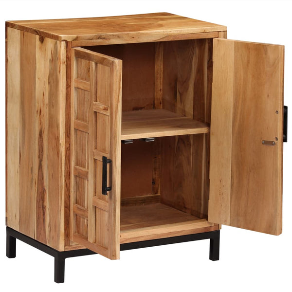 vidaXL Sideboard Solid Acacia Wood 60x35x76 cm Brown