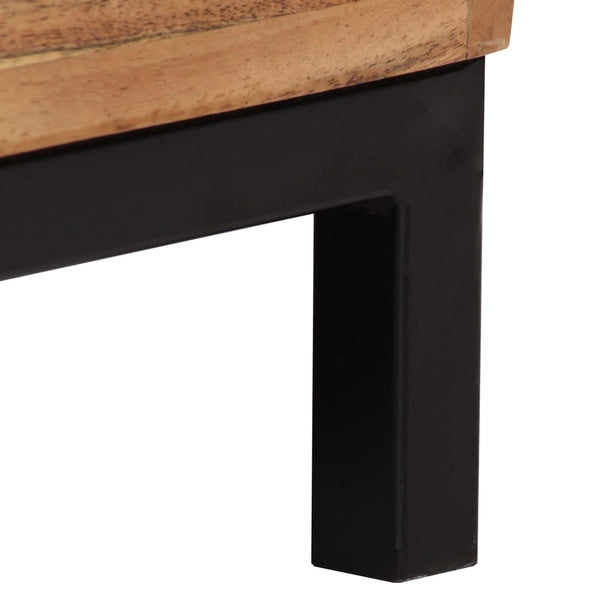 vidaXL Sideboard Solid Acacia Wood 60x35x76 cm Brown
