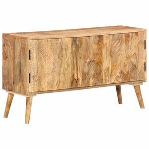 vidaXL Sideboard Solid Mango Wood 110x30x60 cm