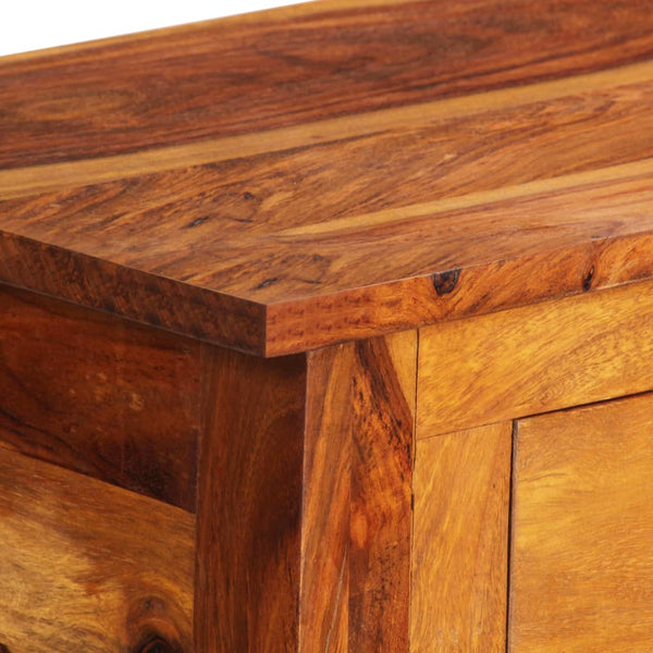 vidaXL Sideboard with 3 Drawers 110x30x80 cm Solid Wood